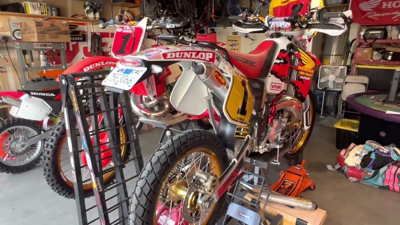 Street legal Honda CR 500 California! ￼ EASY!