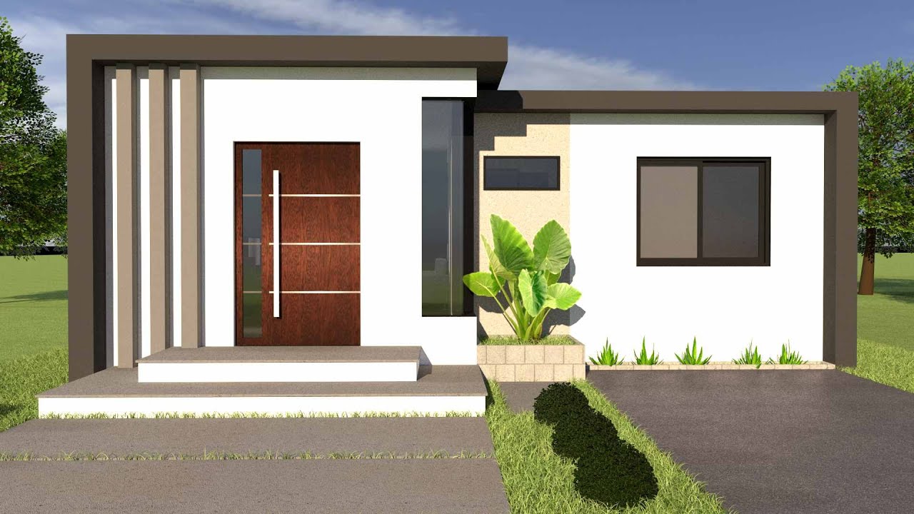 7x7 Small House Design Idea | 2 Bedrooms Small House