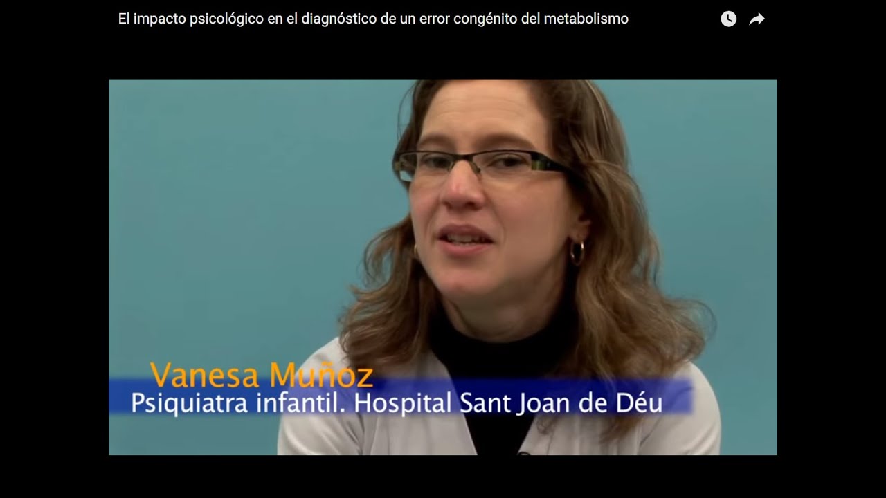 El impacto psicol&oacute;gico en el diagn&oacute;stico de un error cong&eacute;nito del metabolismo