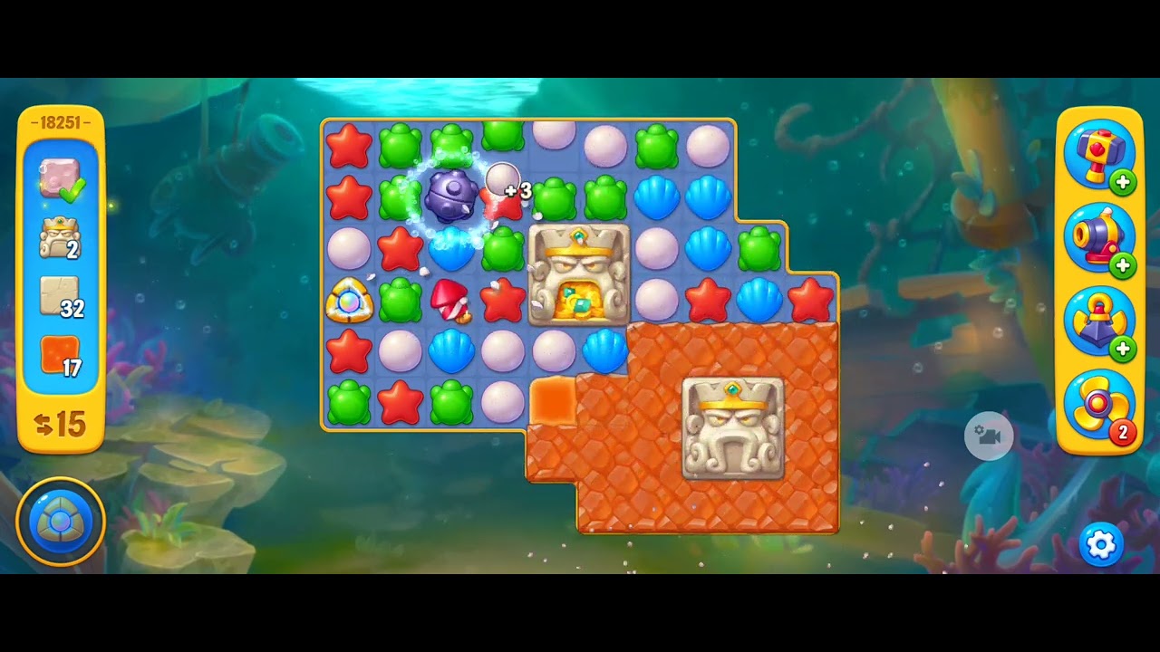 Fishdom Lv18251 (フィッシュダム　レベル18251)