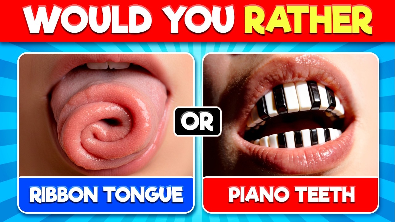 Would You Rather ...? 50 Funniest Choices Ever 🤣 !!