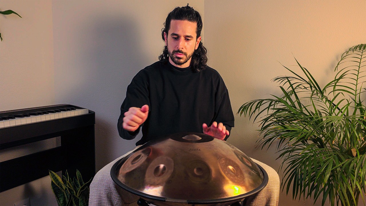 Drifting in Space | Peaceful Handpan Session | Gal Adar