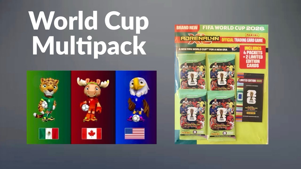 Panini World Cup Multipack Opening 2026 #paniniukofficial #panini #football #soccer #ytshorts #fifa 