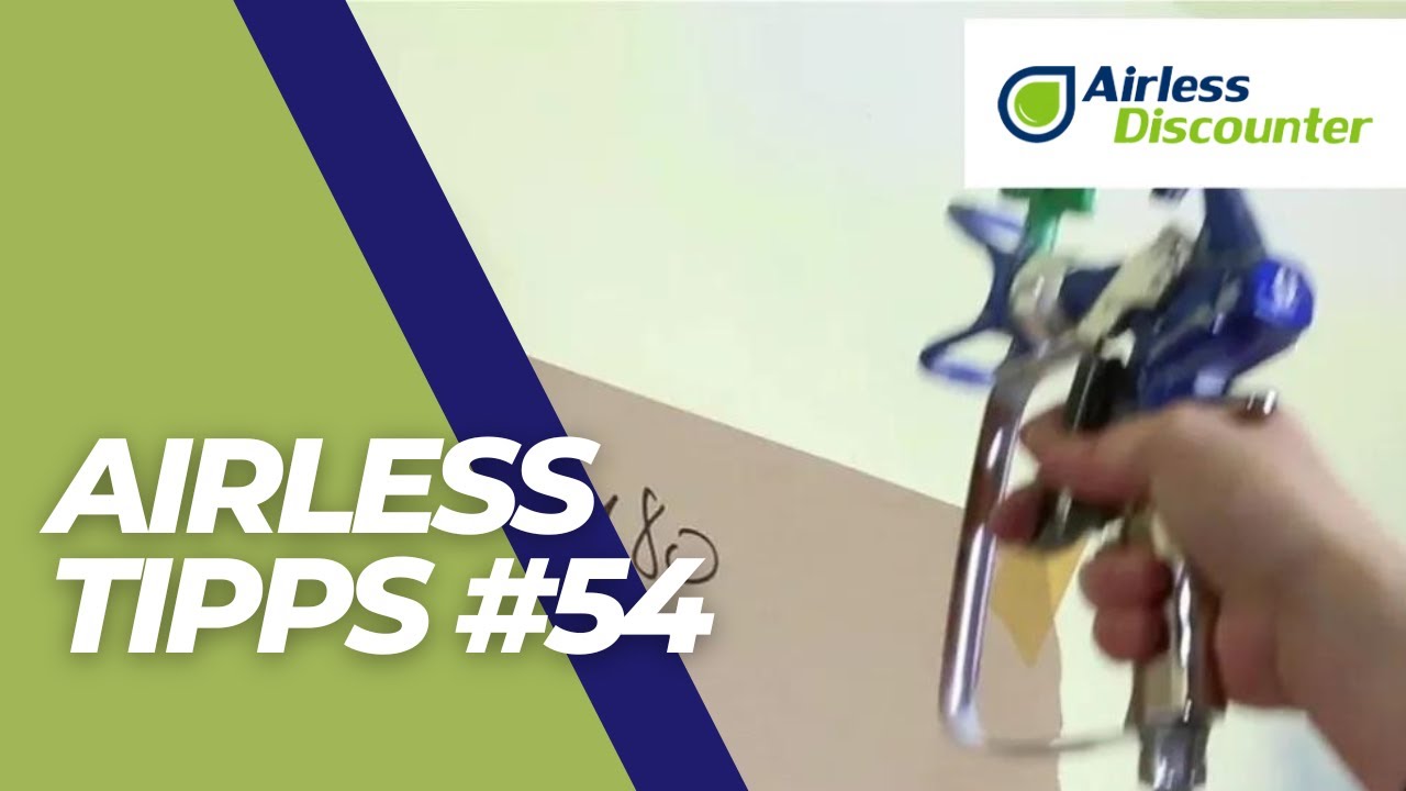 Blaue oder grüne Graco Düse, welche ist die Richtige? - Airless Tipps -#54