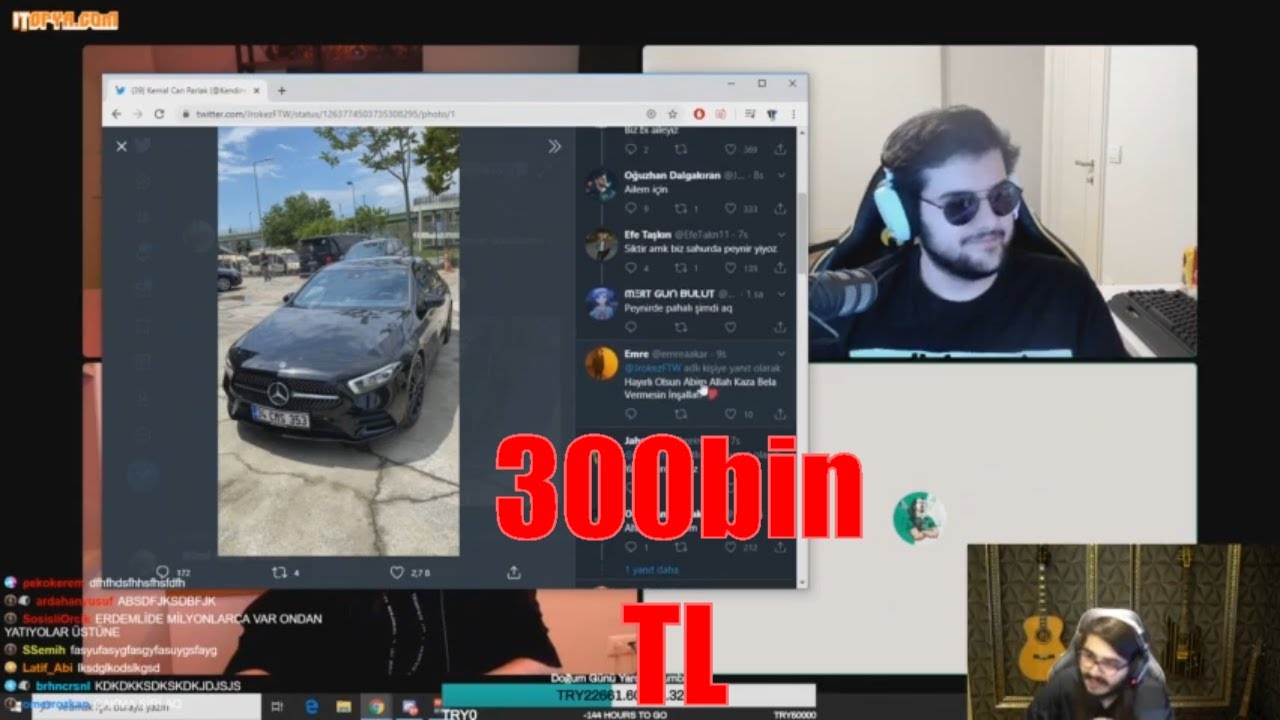 KENDİNE MÜZİSYEN - JROKEZ'UN YENİ ARABASINI GÖSTERİYOR! (MERCEDES BENZ A200 AMG)