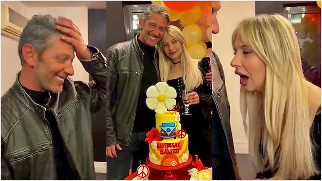 Edoardo Tavassi imbarazzatissimo alla festa a sorpresa organizzata dalla sorella Guendalina!
