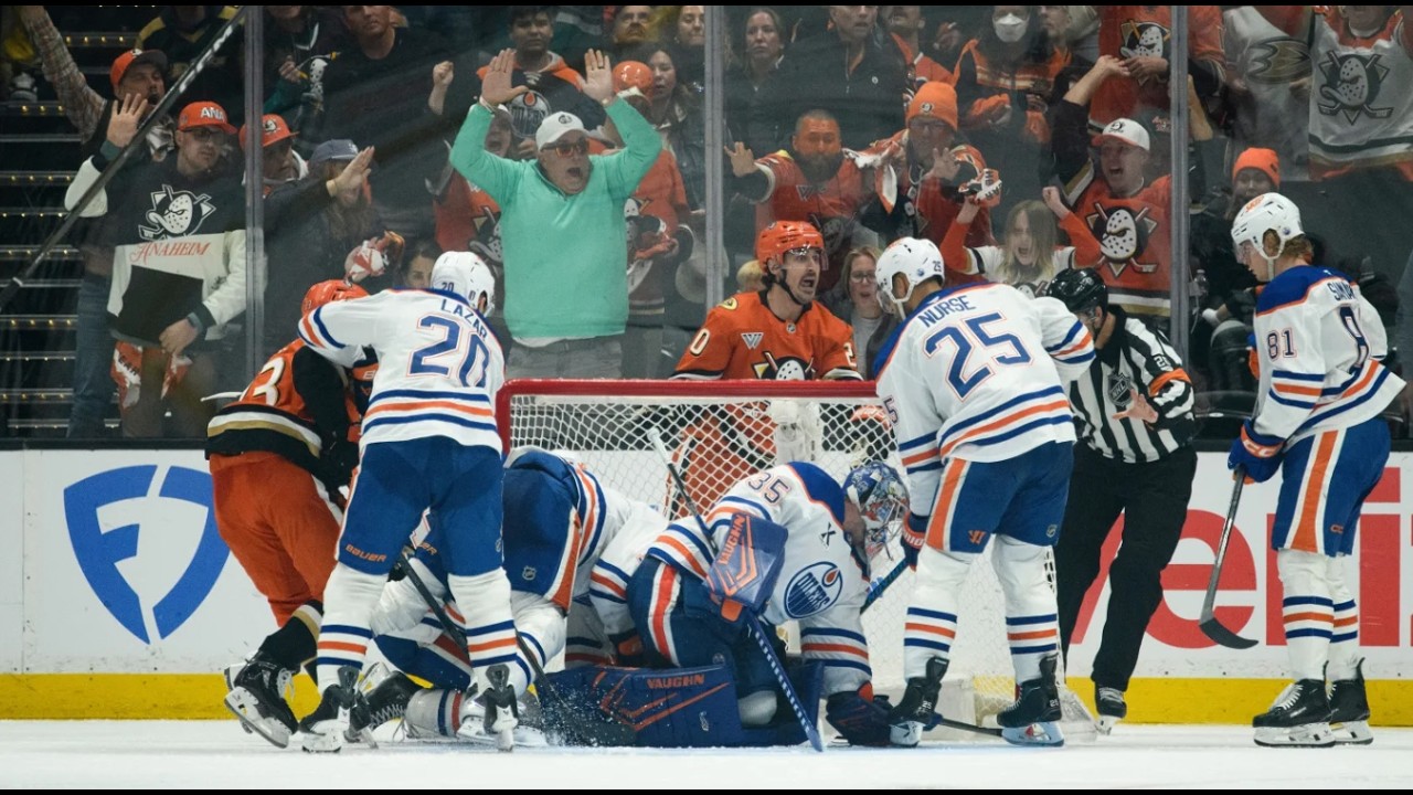 Ryan Poehling Game 4 OT goal vs Edmonton Oilers 2026