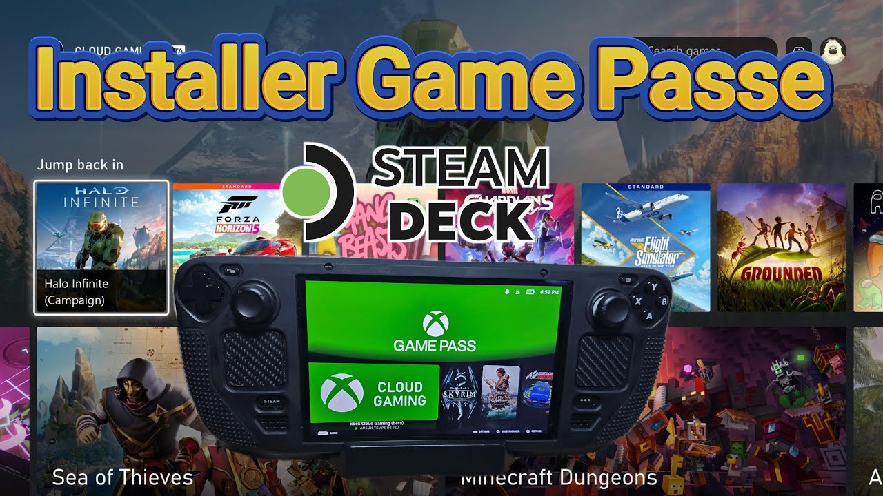Install Xbox Game Pass Cloud Gaming Easily on Steam Deck