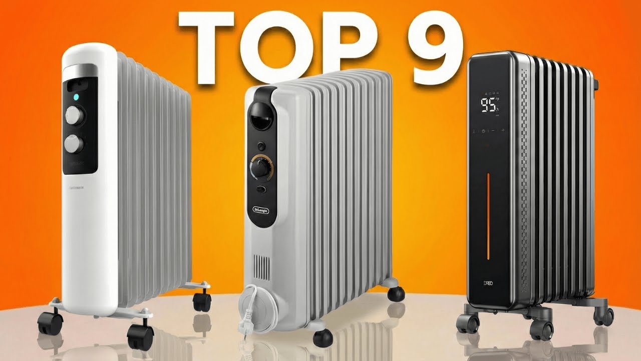 🔥 TOP 9 Mejores Radiadores de Aceite de Bajo Consumo 💡 [Calidad/Precio] ✅ Pros ❌ Contras 💲Precios