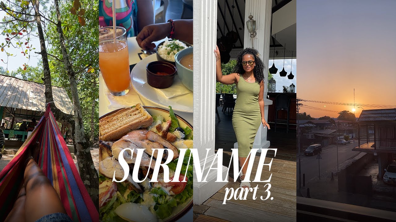 SURINAME VLOG / FAMILIE VAKANTIE - part 3 | jungle camp, paramaribo zoo, clevia park.