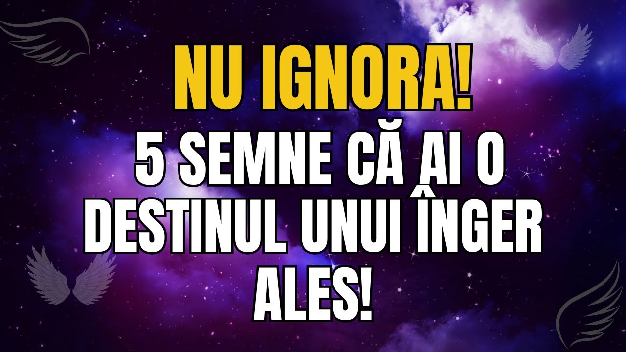 5 INDICII CĂ EȘTI UN &Icirc;NGER &Icirc;NTRUPAT &ndash; AL TREILEA E ULUITOR!