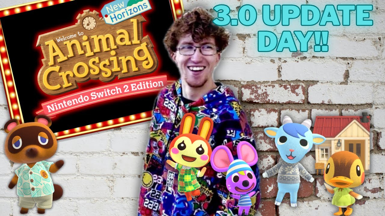 NEW ANIMAL CROSSING UPDATE DAY!! | Chill & ACNH & Chat