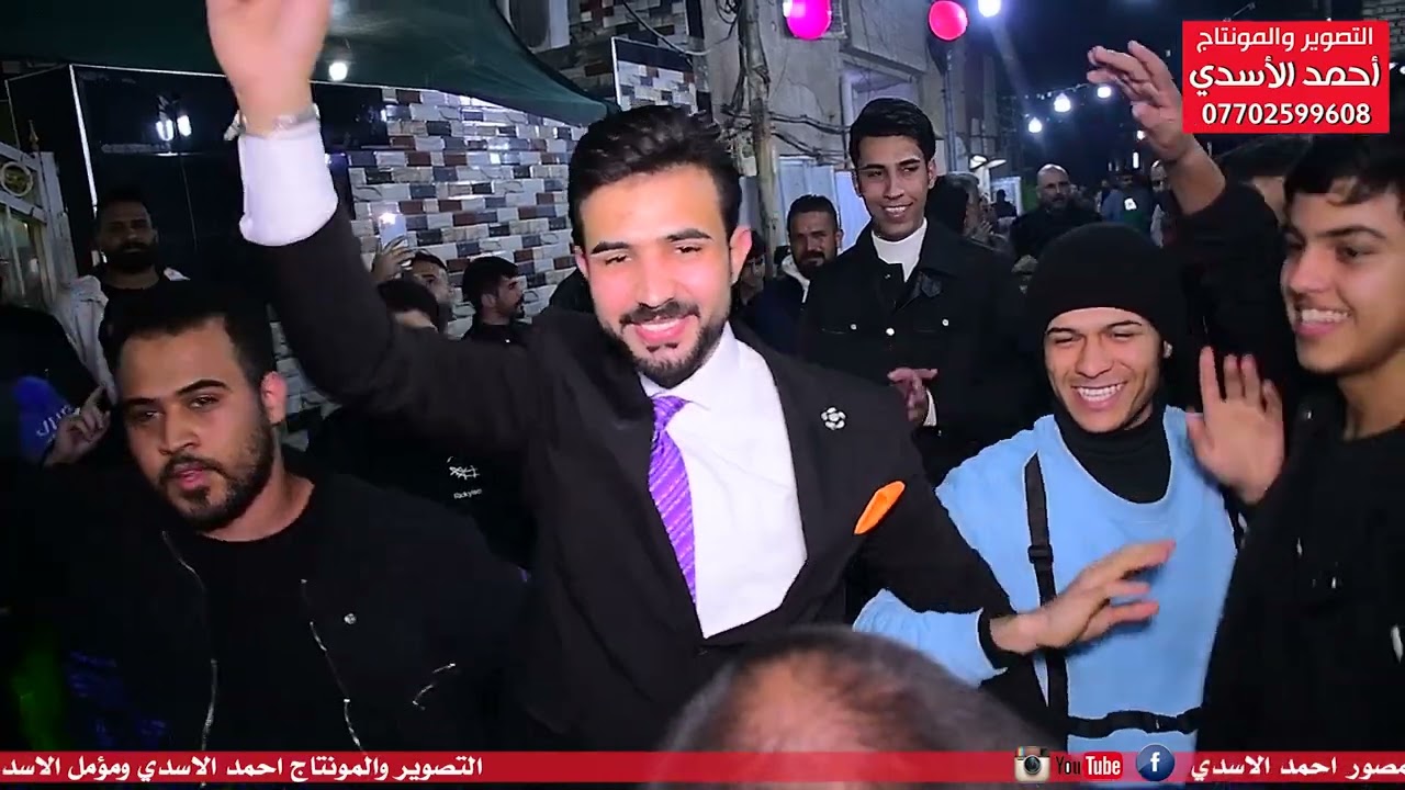 حفل زفاف حمودي العبودي بحضور الرادود جعفر المطيري الف مبروك