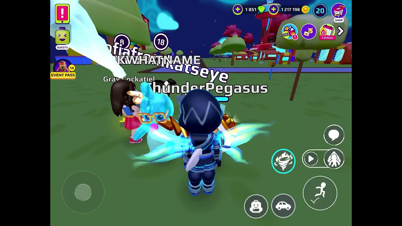 I got the tornado armor color red and blue n PKXD