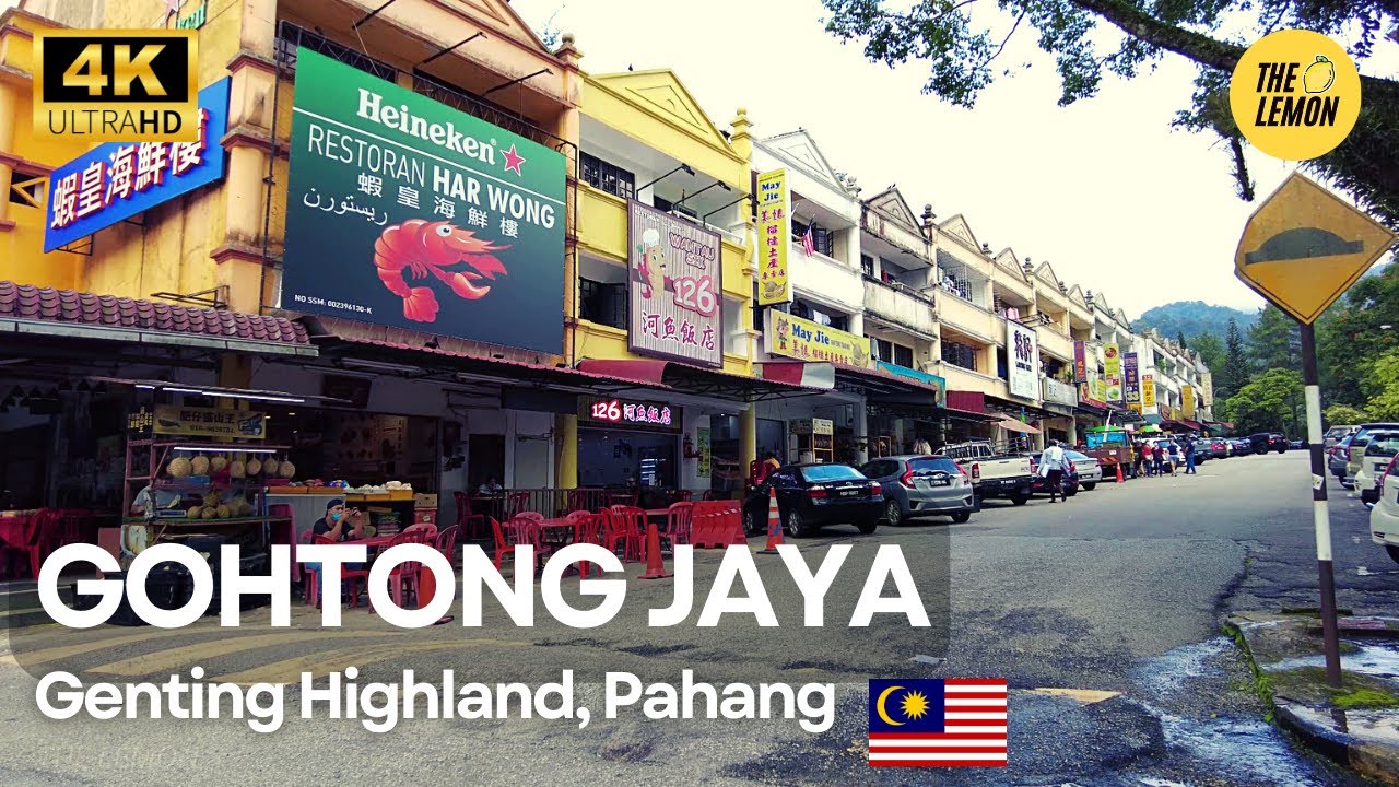 Gohtong Jaya Walking Tour | 梧桐再也 | Restaurants | Genting Highland Pahang Malaysia [4K HDR]