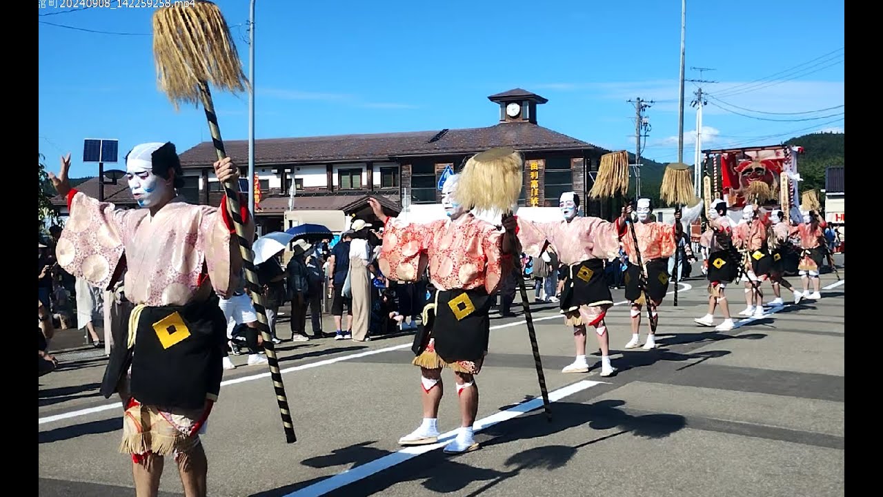 舘町若者 矢島町　八朔祭り　　２０２４年０９月０８日