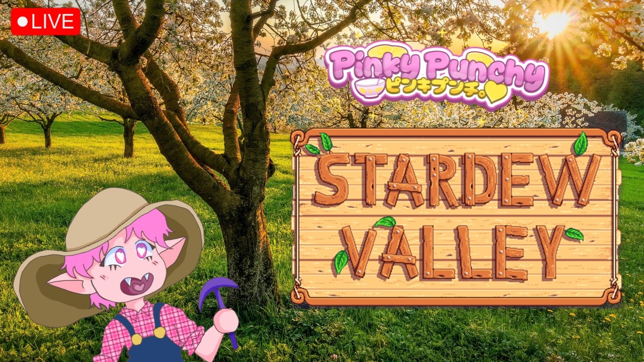 【Stardew Valley】We'll Get to Spring I Swear to God!【pinky punchy】
