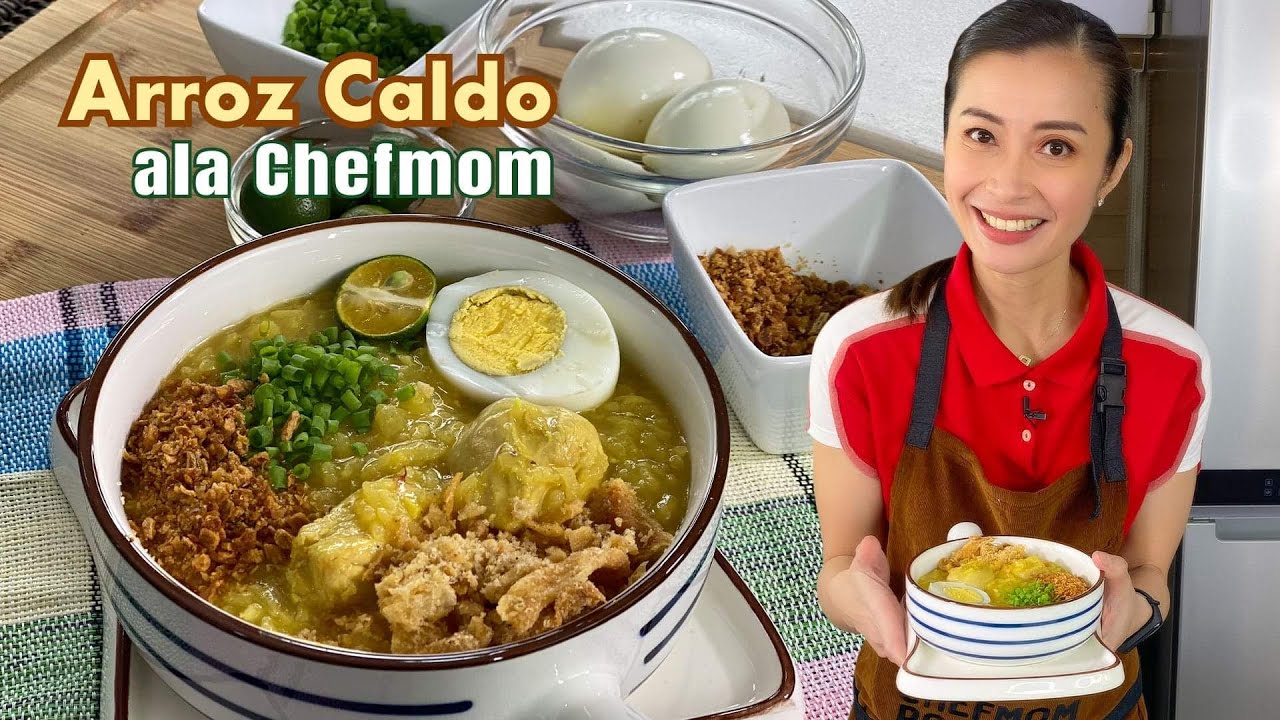 Masarap na Arroz Caldo Ala Chefmom Rosebud!!!