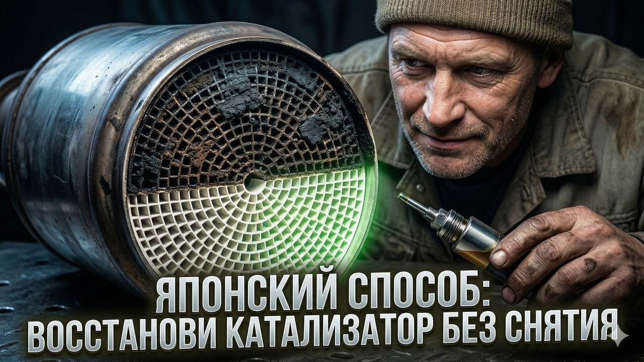 Как в Японии очищают забитый катализатор без снятия: семь способов избежать дорогой замены