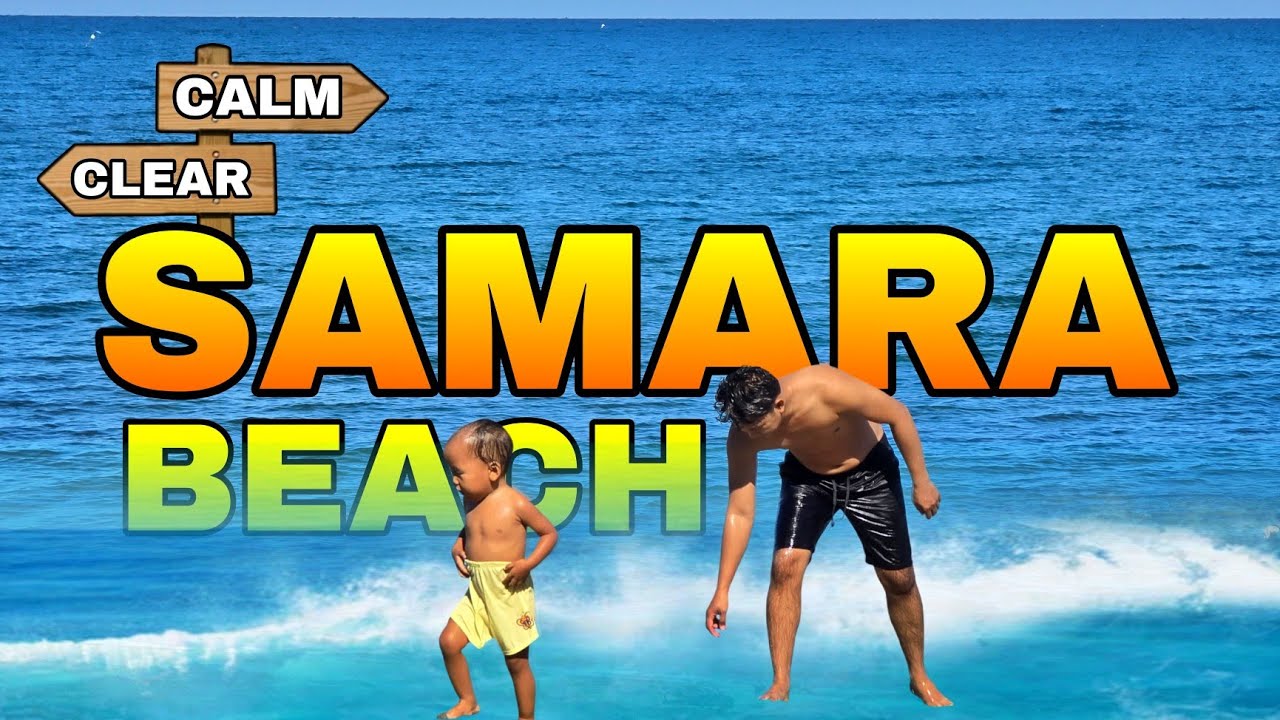 🌊 CLEAR AND CALM SAMARA BEACH IN ARINGAY, LA UNION | BEAUTIFUL BEACH IN LA UNION | SAMARA BEACH