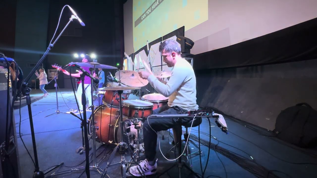 Every Nation Music - Many Waters - Live (Drum Cam) [Victory Taft]
