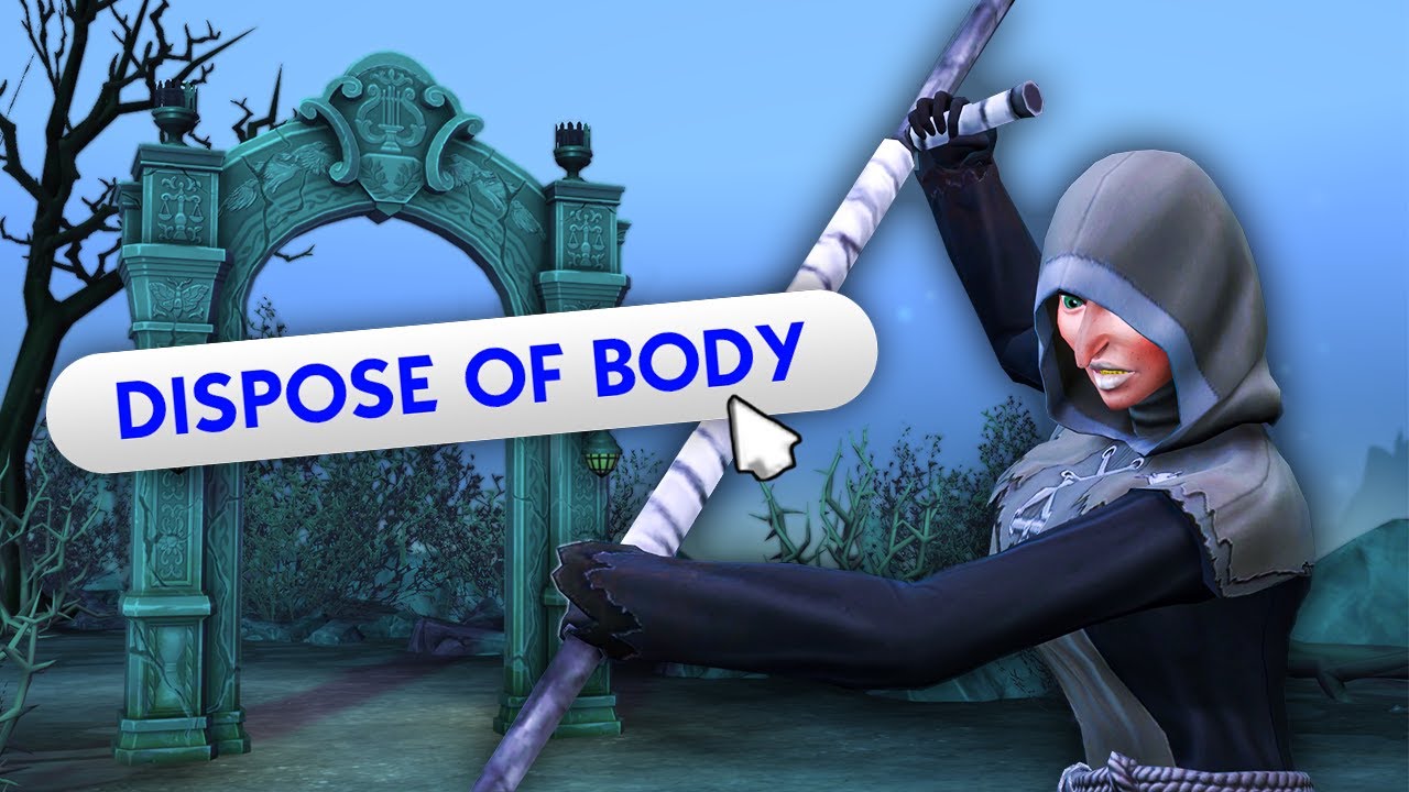 Killing people is so much fun (and so very glitchy) [Sims 4 Life & Death]