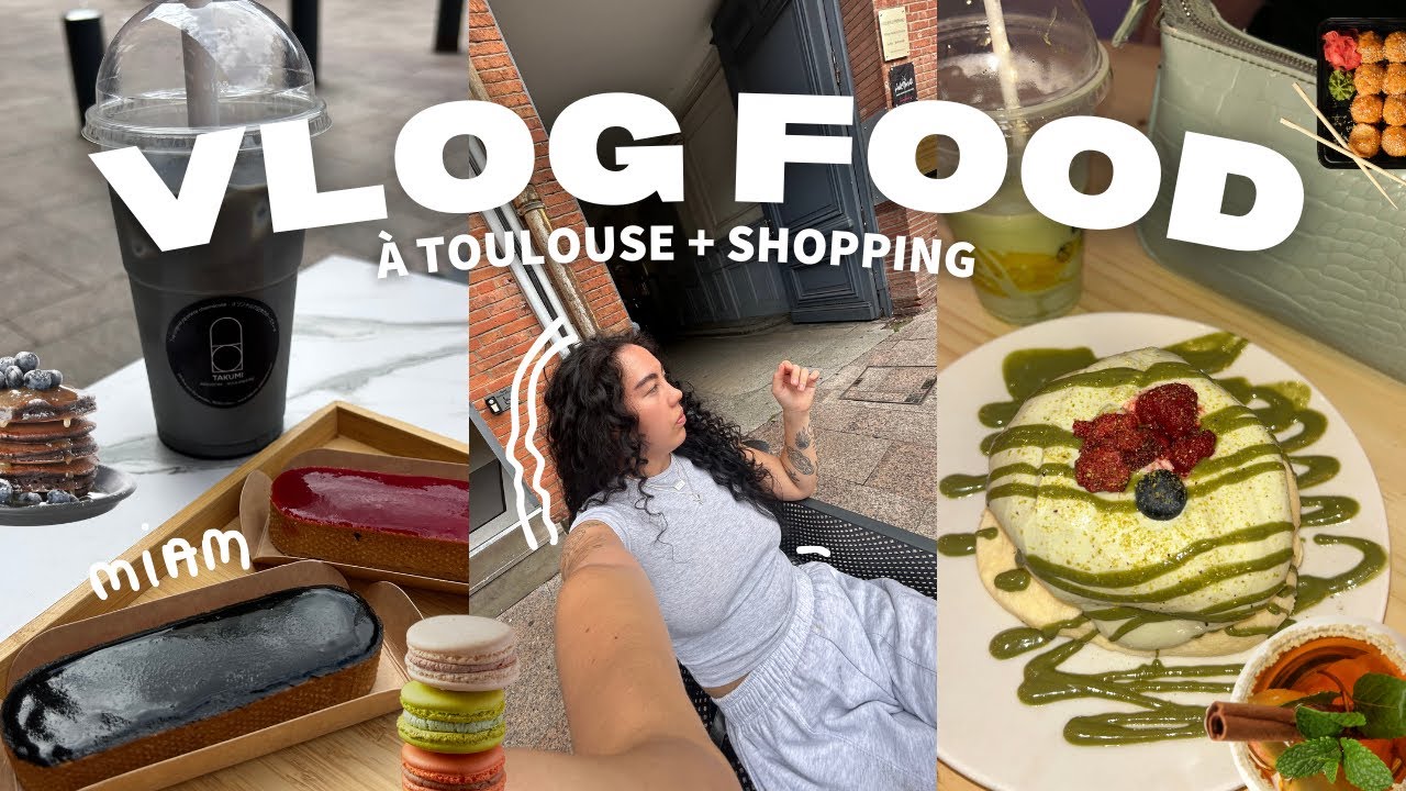 JE MANGE ENFIN DU FOUTOU BANANE ET TAKUMI !! (Vlog food + shopping)