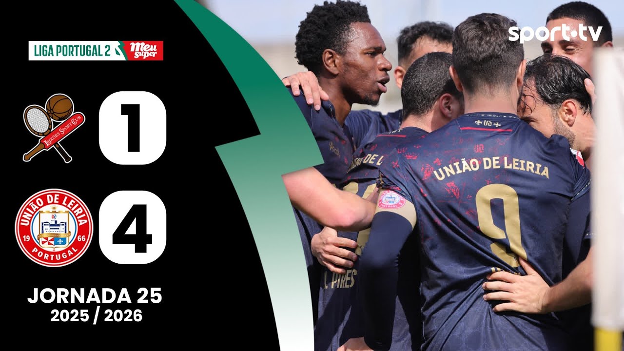 Resumo: Leix&otilde;es 1-4 U. Leiria - Liga Portugal Meu Super | sport tv