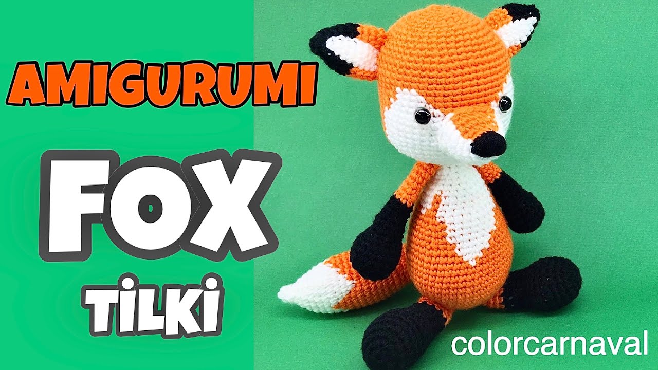 ENG-ESP-TUR SUB Amigurumi TİLKİ -5 | 45 LANGUAGES SUBTITLES ON