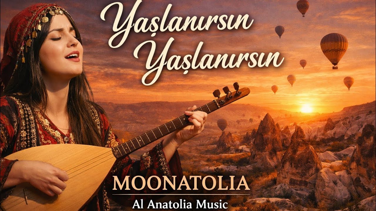 Yaşlanırsın Yaşlanırsın  | Viral Anadolu Türkü | Saz | MOONATOLIA