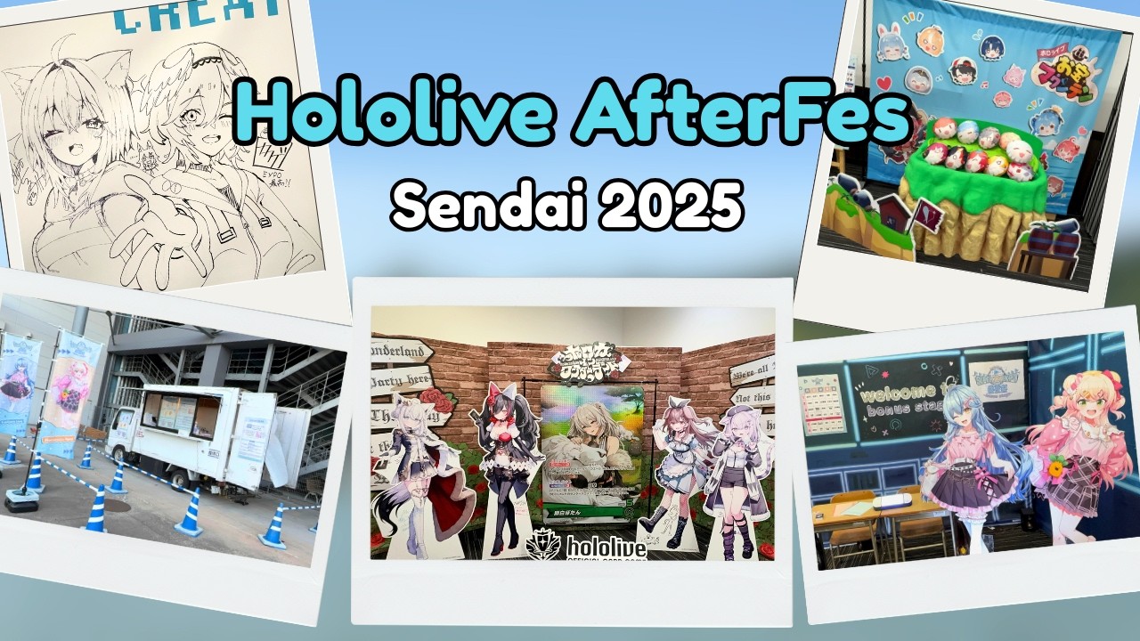 Посещение Hololive Afterfest 2025 в Сендае