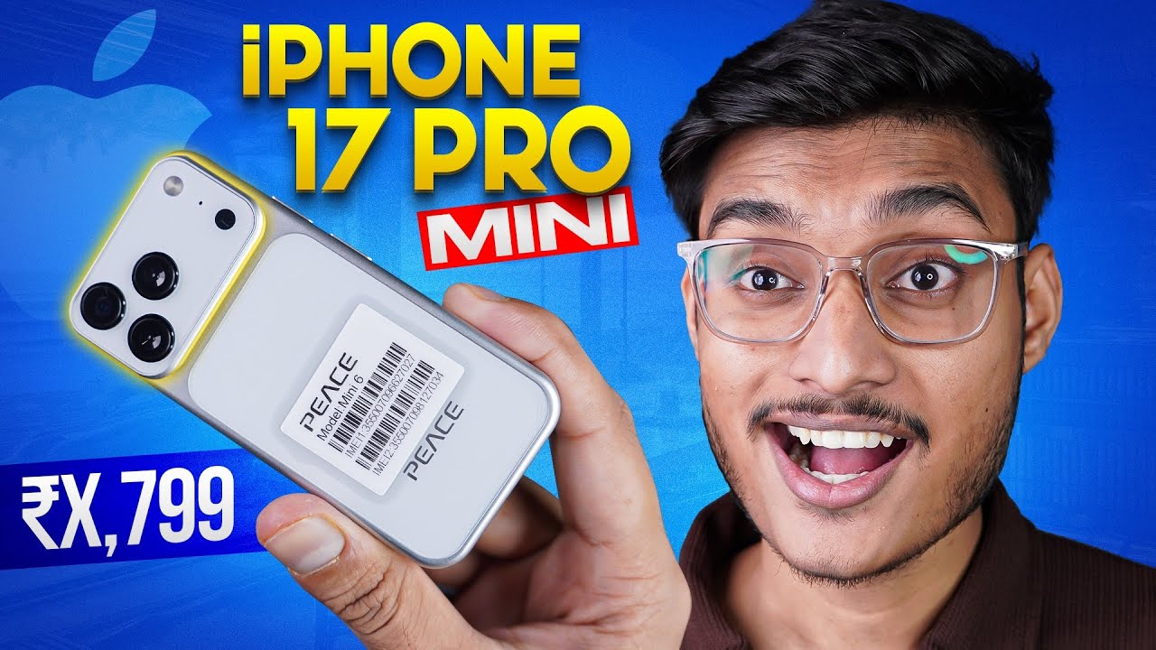 iPhone 17 Pro mini Review🔥 | With Playstore, Dynamic island | 3Gb +32Gb ⚡️ Don’t Buy Before Watching