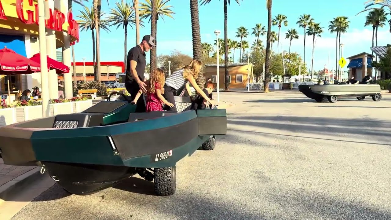 WaterCar EV - Fun Day Cruising!