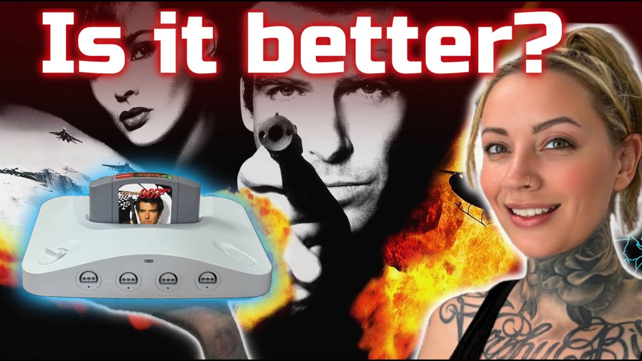 Goldeneye 007 на аналоговом 3D!