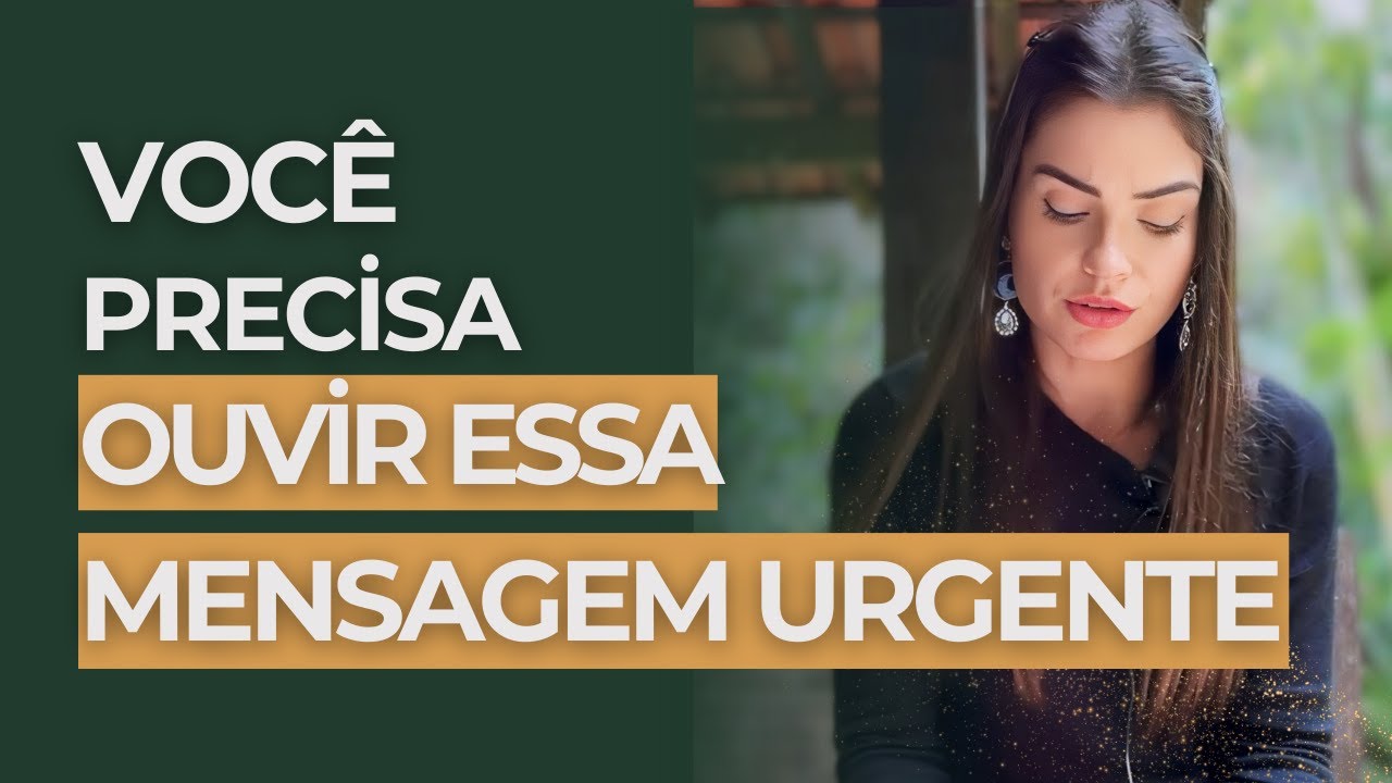 MENSAGEM FORTE DA ESPIRITUALIDADE: VOC&Ecirc; PRECISA SABER DISSO!