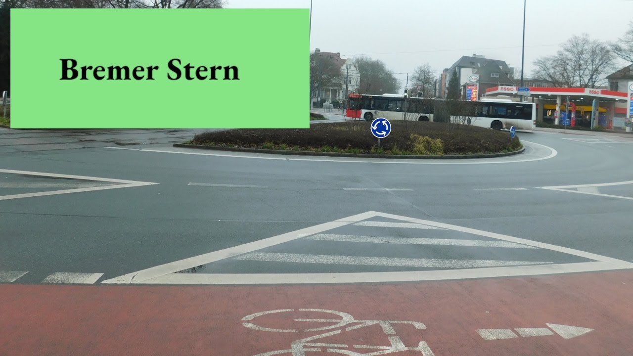 Das ist der SCHLECHTESTE VERKEHRSKREISEL in Norddeutschland - Bremer Stern (Am Stern)