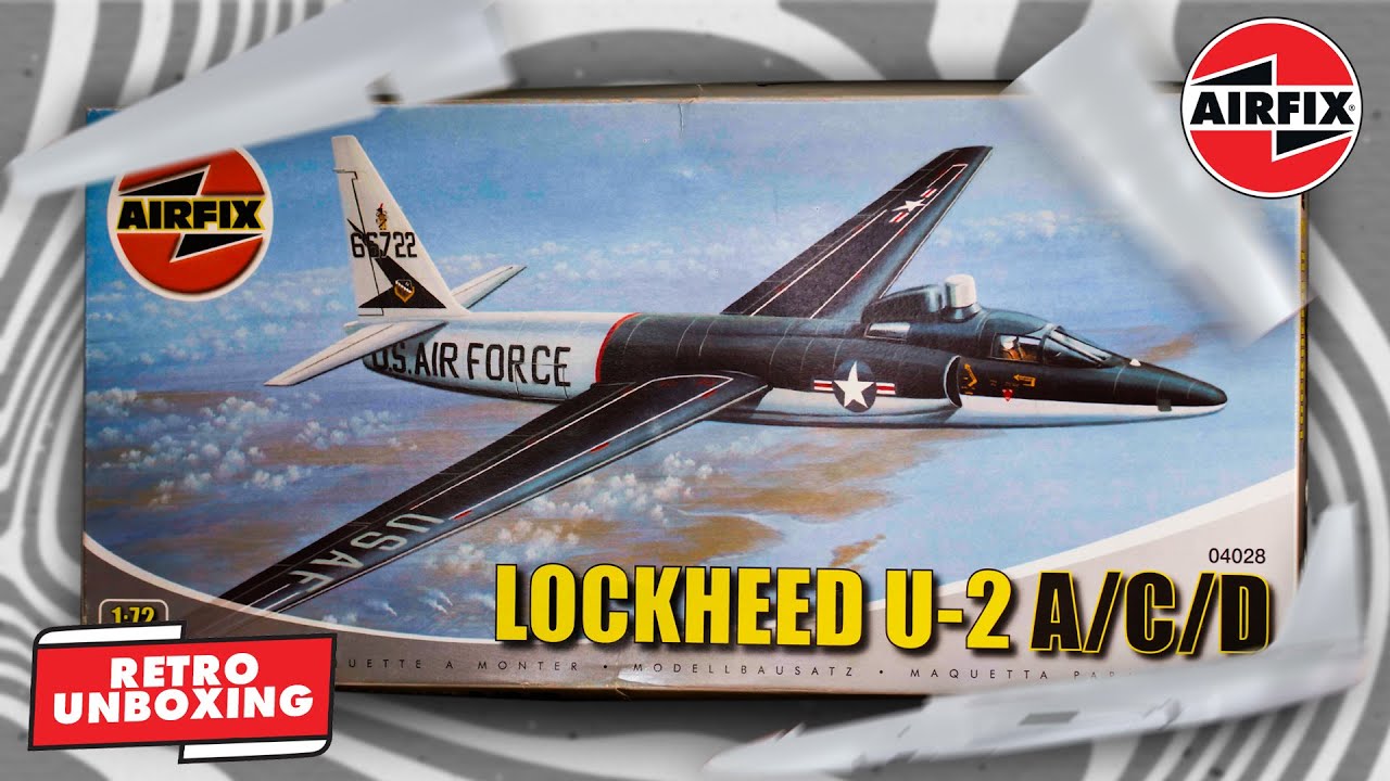 Airfix | Retro Unboxing- Lockheed U-2 A/C/D