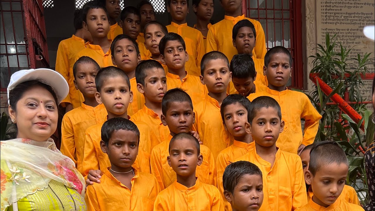 Visit to a Gurukul & Ramkrishna Gaushala | shrimad dayanand Arsh gurukul | khera khurd, Delhi