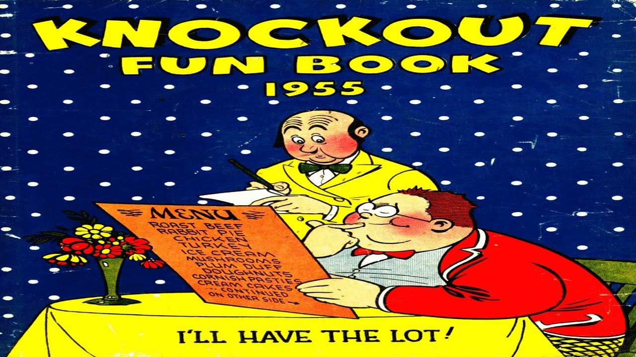 Knockout Fun Book 1955 Comix Book Movie
