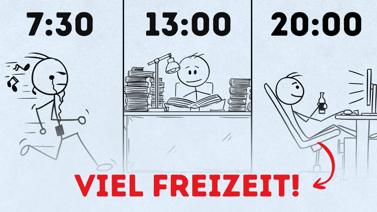 Der perfekte Tagesablauf für Studenten (maximale Produktivität!)