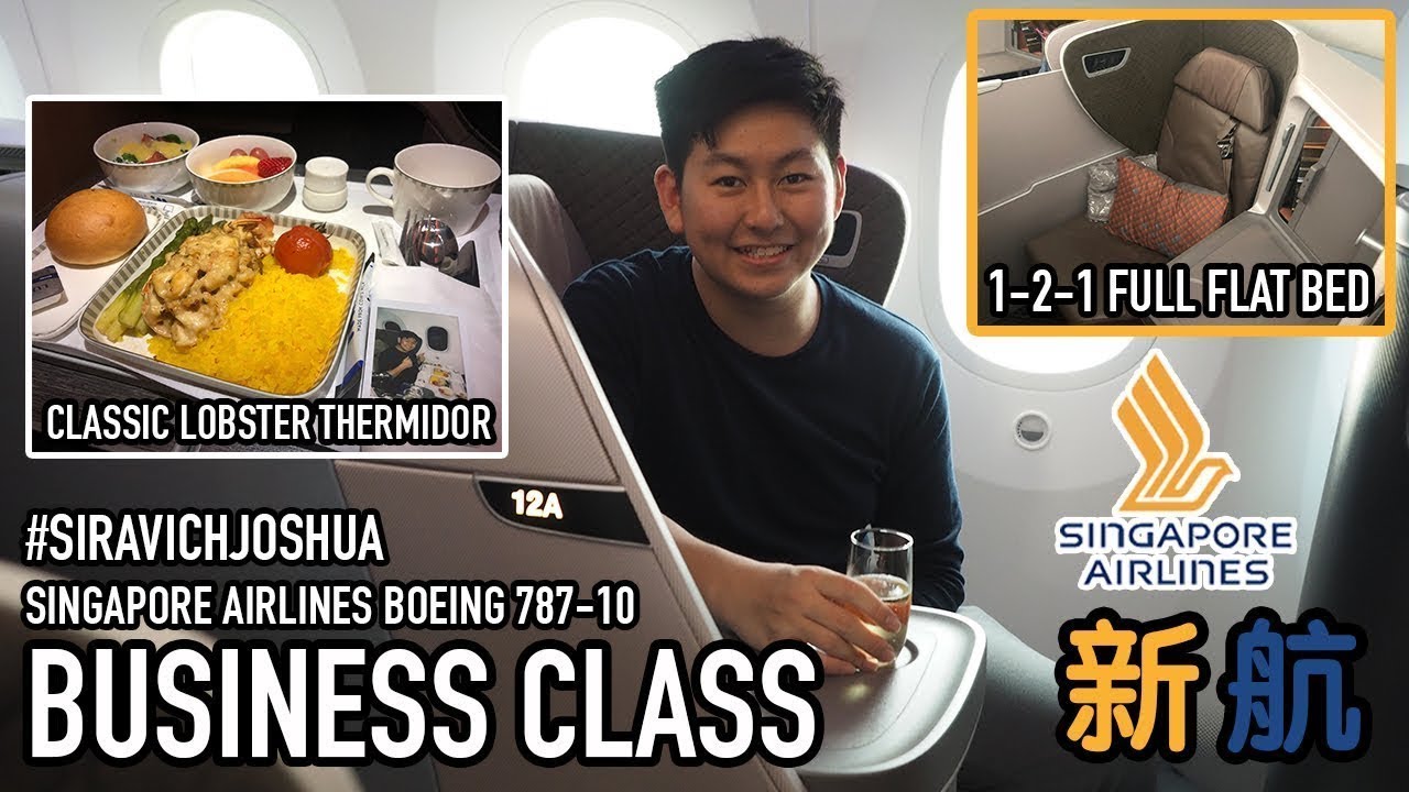 Singapore Airlines Business Class Review (Boeing 787-10)