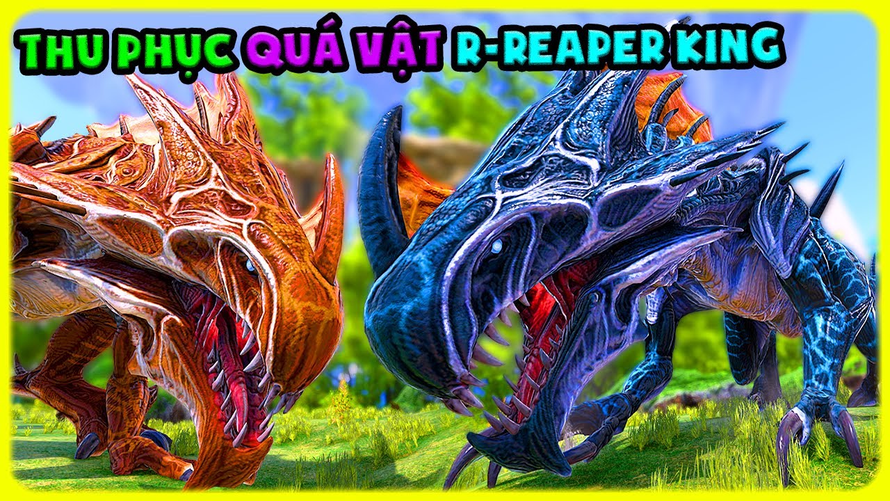 ARK THỢ SĂN TRỨNG #18 MÌNH LÀM BẪY THU PHỤC QUÁI VẬT REAPER SIÊU MẠNH - TÝ TIỀN TỈ