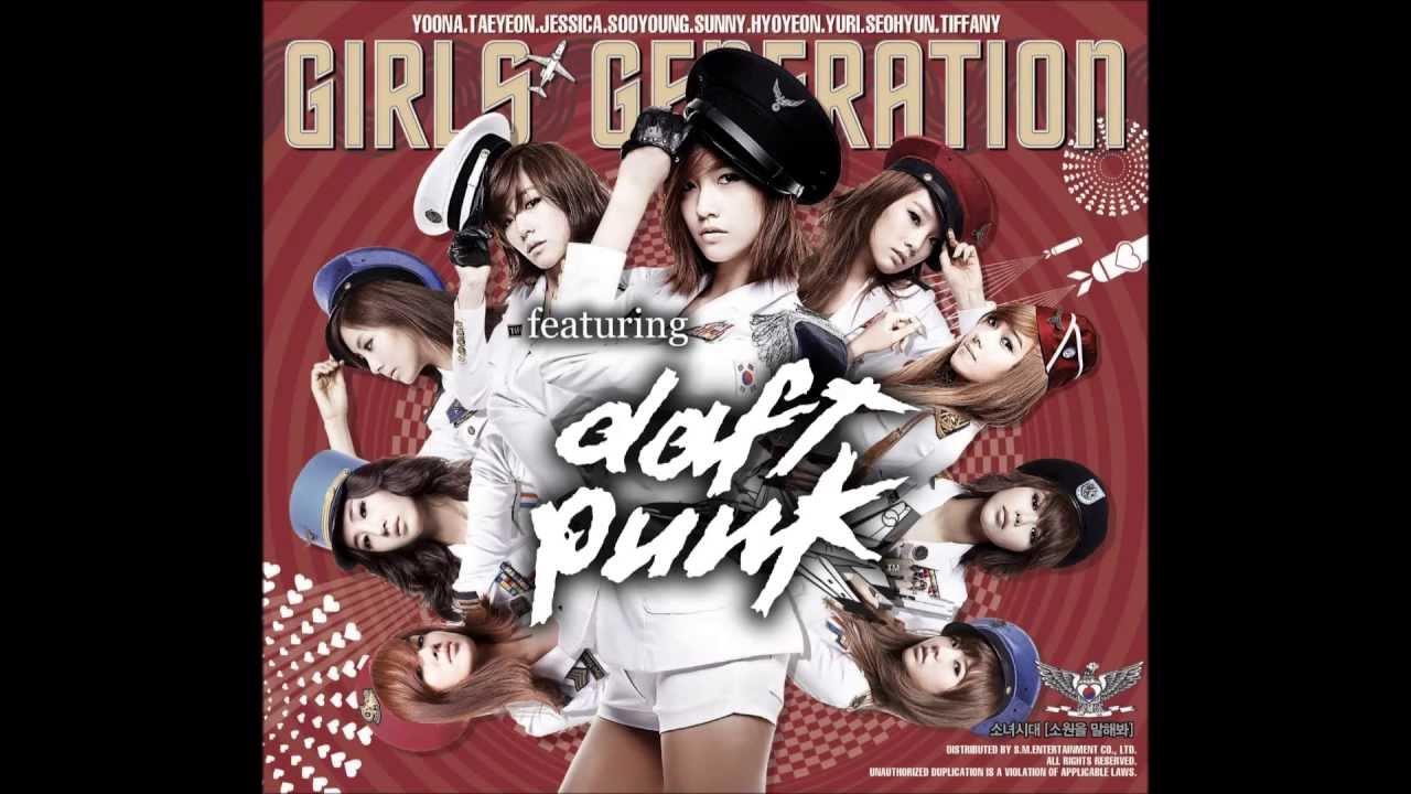 Girls' Generation/Daft Punk - Lucky Genie (Mash-up)