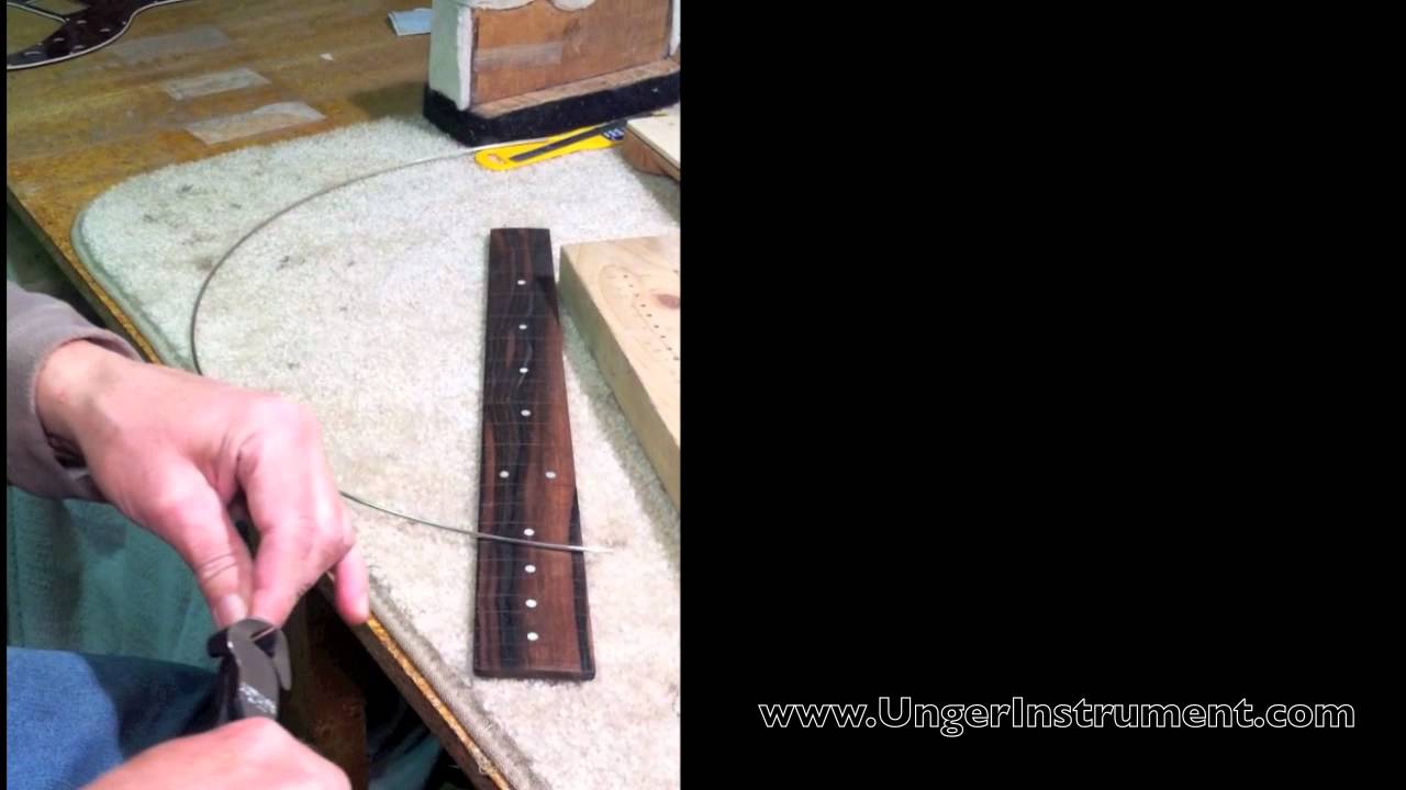 How we do our frets with Dale Unger!