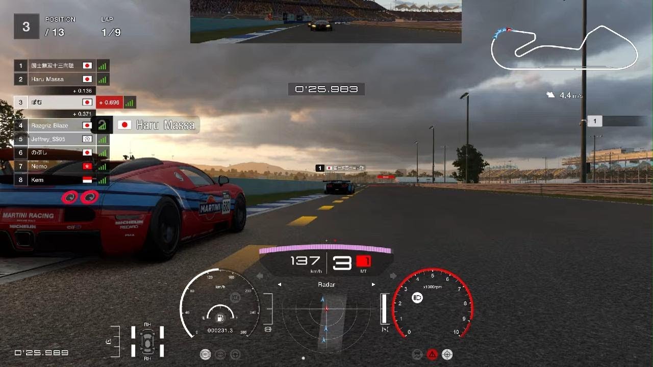 [GT7]ハンコンにしてから約半月、、、