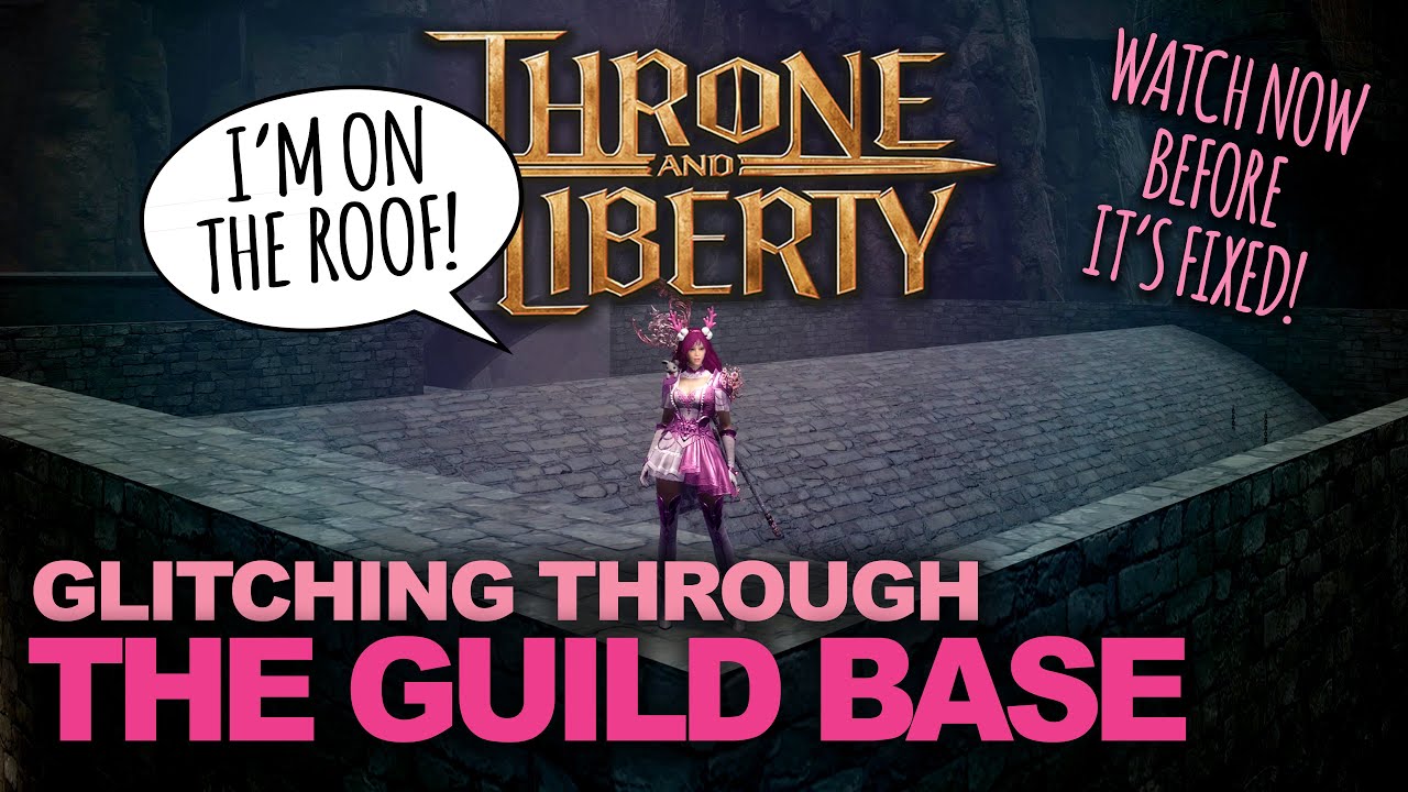 THE GUILD BASE GLITCH! (Throne and Liberty)