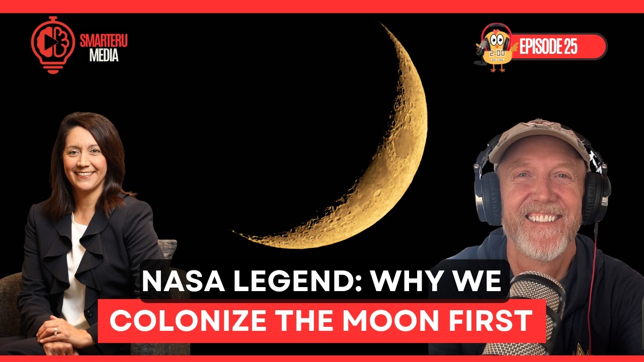 NASA Legend: Why We Colonize the Moon First