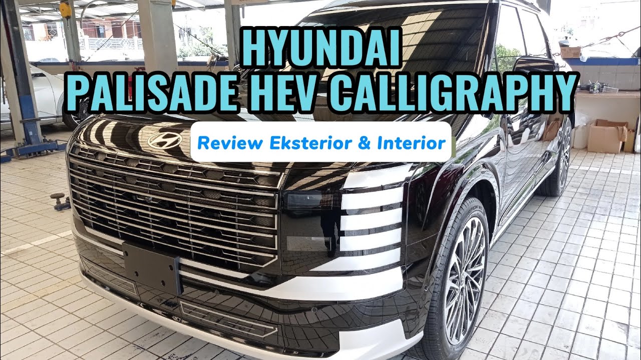 SIAP KIRIM ‼️‼️HYUNDAI PALISADE HEV CALLIGRAPHY ABYSS BLACK INTERIOR BROWN NIK 2025