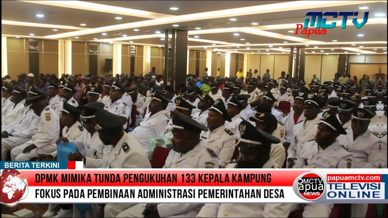 DPMK Mimika Tunda Pengukuhan  Kepala Kampung, Fokus pada Pembinaan Administrasi Pemerintahan Desa