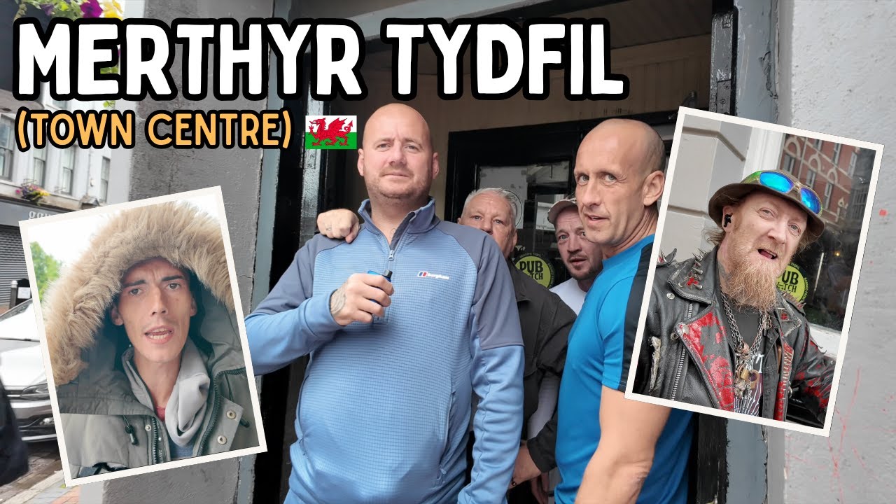 MERTHYR TYDFIL TOWN CENTRE: Wyndham to the Crown